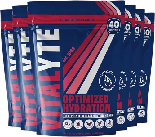 Miniatura 35 de Vitalyte Mezcla de bebida en polvo de electrolitos, mezcla de hidratación de electrolitos isotónicos, paquete a granel
