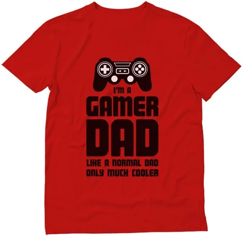 Camiseta con texto en inglés "I'm a Gamer Dad", regalos para videojuegos, hombres, marido, papás, ideas de regalo, divertidas camisetas para el Día