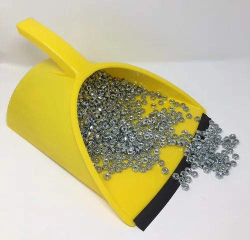 Handy Pan - Amarillo - Sartén resistente de gran capacidad | Fabricado en Estados Unidos! Ideal para el hogar, tienda, garaje,