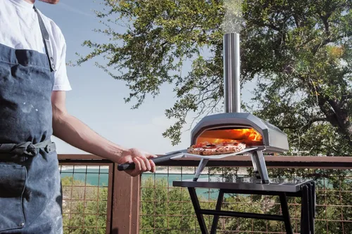 Miniatura 4 de Ooni Karu 12 - Horno de pizza al aire libre multi-combustible – Pizzas de 30 cm en 60 segundos - Horno de pizza portátil de leña y gas con piedra