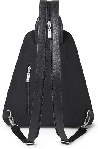 Miniatura 2 de Baggallini Mochila Metro para mujer con pulsera RFID para teléfono, Guepardo negro, talla única