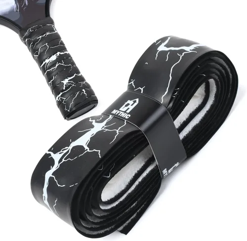 DH Mythic Premium Gruesa Cinta de Reemplazo para Pickleball, Tenis y Pádel | Envoltura de Raqueta Acolchada, Antideslizante, Resistente al Sudor