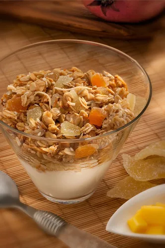 Miniatura 3 de Anahola Granola Granola de jengibre y mango - Granola hawaiana saludable - Granos antiguos sin azúcar añadido - Hecho a mano desde 1986 - Bueno