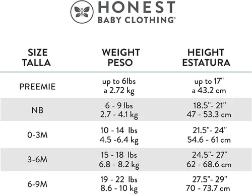 Miniatura 5 de HonestBaby unisex-baby 3-pack Long Sleeve Side-snap Kimono Bodysuits Organic Cotton for Infant Baby Boys, Girls, Unisex