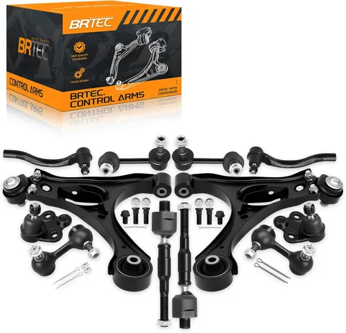 Miniatura 7 de Kit de 12 piezas de brazos de control inferiores delanteros para Honda Civic Non-Si 2006 2007 2008 2009 2010 2011 con rótulas + enlaces de extremo