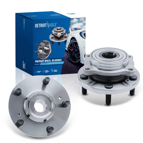 Miniatura 51 de Detroit Axle - 2 bujes de rodamiento de rueda delanteros para Land Rover LR3 2005-2009, LR4 2010-2016, Range Rover Sport 2006-2013, reemplazo