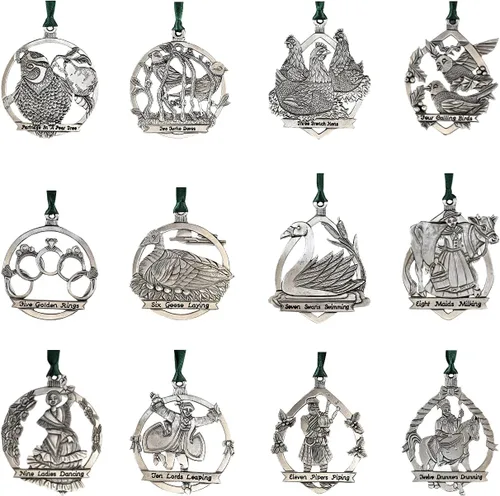 Miniatura 30 de Adorno de Alabama sin fecha Adorno de árbol de Navidad esculpido a mano Incrustación de metal de peltre Alma Mater intrincadamente elaborada