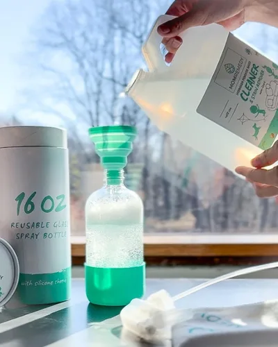 Miniatura 6 de MOMREMEDY Spray de limpieza multiusos de peróxido de hidrógeno Limpiador multiusos para el hogar Quitamanchas de tela y lavandería Para todas