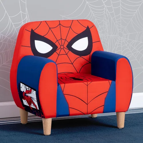 Miniatura 2 de Delta Children Silla de espuma Marvel Spider Man para niños, color rojo