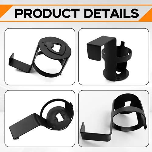 Miniatura 3 de Paquete de 2 portavasos para automóvil, impermeable y duradero, portátil, multifunción, accesorios de almacenamiento de tazas, universales