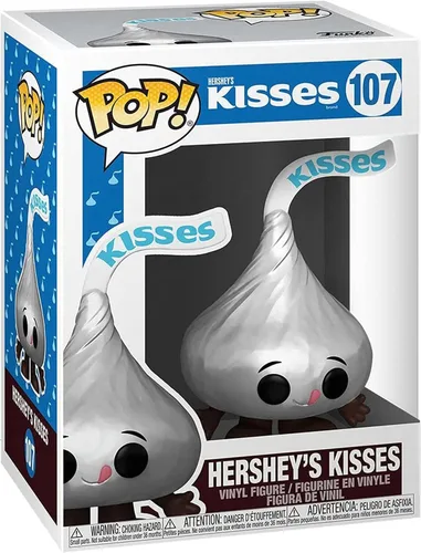Miniatura 4 de Funko Iconos publicitarios: Hershey's - Hershey's Kiss Figura coleccionable de vinilo multicolor estándar
