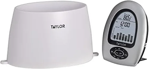 Miniatura 9 de Taylor ClearVu - Medidor de lluvia y aspersor, mide y controla las precipitaciones, fácil de leer para patio trasero, patio, jardín y césped