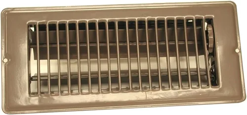 Miniatura 7 de DANCO Registro de piso de acero de 4 x 10 pulgadas con caída de 1-5/16 pulgadas, blanco, 1 paquete (62070)