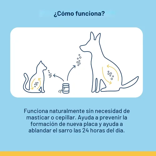 Miniatura 7 de ProDen PlaqueOff Polvo para mascotas - Ambientador de aliento para gatos y perros - Removedor de placa y sarro para el cuidado bucal de mascotas