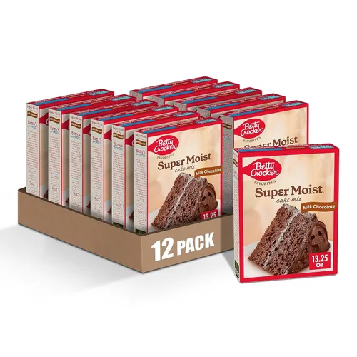 Miniatura 14 de Betty Crocker Favorites Mezcla de pastel de vainilla súper húmeda, 13.25 onzas (paquete de 12)