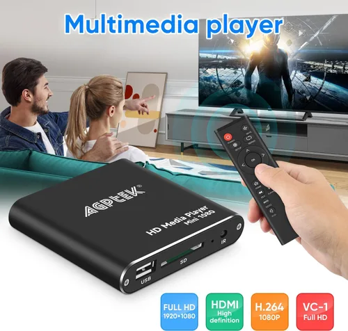 Miniatura 2 de AGPtek Reproductor multimedia HDMI.), HA0053B