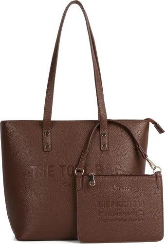 Miniatura 17 de Chinllo Bolso de mano para mujer, bolso mediano con asa superior