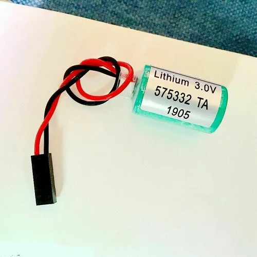Miniatura 3 de BALOLO Paquete de 15 baterías de litio 575332TA 3V 950mAh PLC para Siemens 810D no recargable