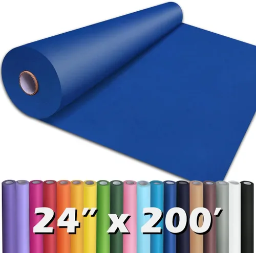 Miniatura 34 de PerkHomy - Rollo de papel kraft blanco de 36" x 2,400" (200') para manualidades, papel de tablón de anuncios, arte, cobertura de mesa, manualidades