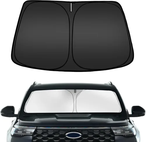 Miniatura 80 de ARISMOTOR - Parasol plegable para parabrisas para Honda Civic 11.ª generación 2022-2025 2026, protector de visera de sol personalizado para ventana