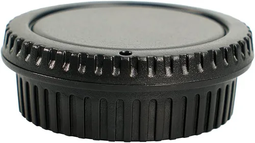 Miniatura 2 de NIYI Juego de 2 unidades, tapa del cuerpo de la cámara y tapa trasera de lente, compatible con Canon EFEF-S Mount DSLR cubierta protectora de lente