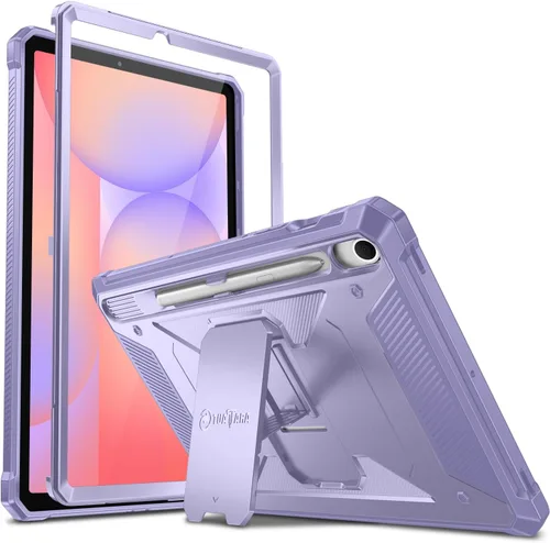 Miniatura 11 de Fintie Estuche a prueba de golpes para Samsung Galaxy Tab S10 Lite/ S10 FE/ S9 FE 5G 10.9 Pulgadas/Tab S9 11 Pulgadas, Tuatara Protector de pantalla