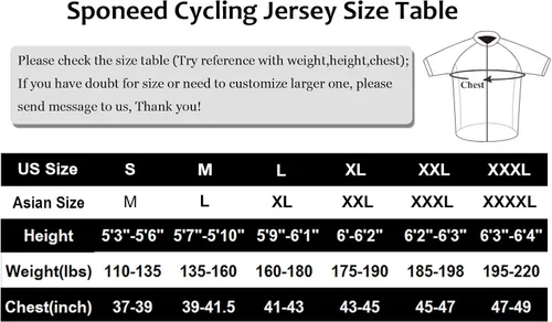 Miniatura 7 de sponeed - Jerséis de ciclismo para hombre, tops, camisas de ciclismo, manga corta, atuendo de ciclismo, chaqueta de ciclismo de cierre completo