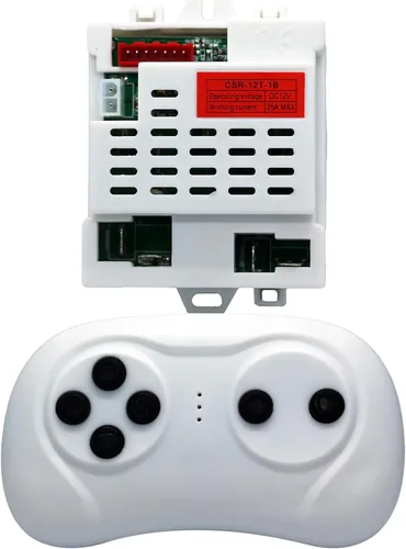Reemplazo CSR-12T-1B = CSR-12T-1A Caja de control de 12 V y control remoto de 2.4 GHz para montar en coche Compatible con Power Wheels Best Choice