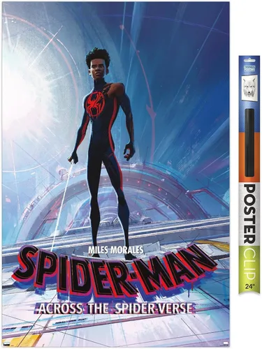 Miniatura 19 de Marvel Spider-Man: Across The Spider-Verse - Miles Morales - Póster de pared de una hoja, 22.4 pulgadas de largo x 14.7 pulgadas de ancho, versión