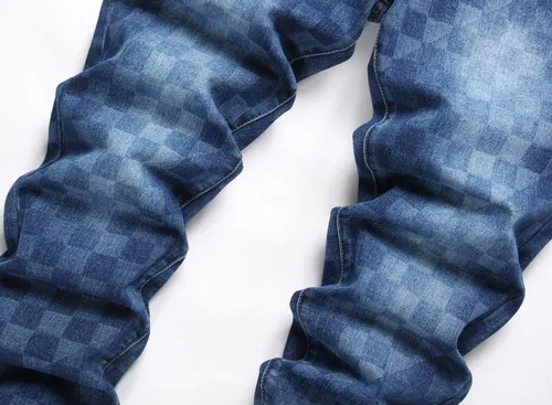 Miniatura 3 de AITITIA - Jeans rasgados de ajuste estándar para hombre