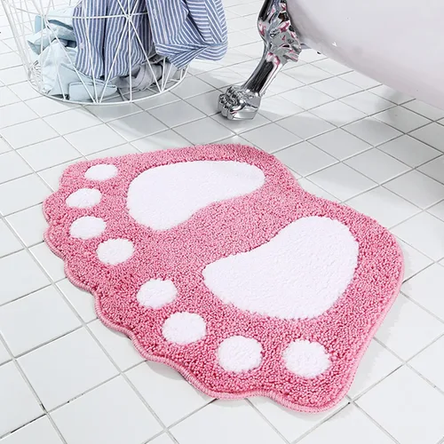 Miniatura 17 de Alfombras de baño, absorbentes de agua, antideslizantes, para usar en el baño, ducha, habitación, etc. Tapete de baño de microfibra suave, lavable a