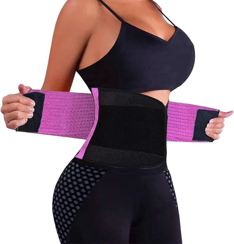 Miniatura 11 de VENUZOR Cinturón de entrenamiento de cintura para mujer – Faja reductora de cintura – Cinturón adelgazante – Cinturón deportivo (grado UP)