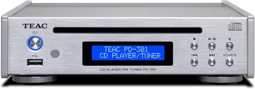 TEAC PD-301-X reproductor de CD Tipo de ranura de inserción Negro Lanzado en 2022 (Plateado)