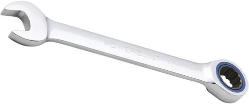 Miniatura 10 de Powerbuilt 641761 Llave E-Star de doble extremo de caja de trinquete - E14/E18, plata