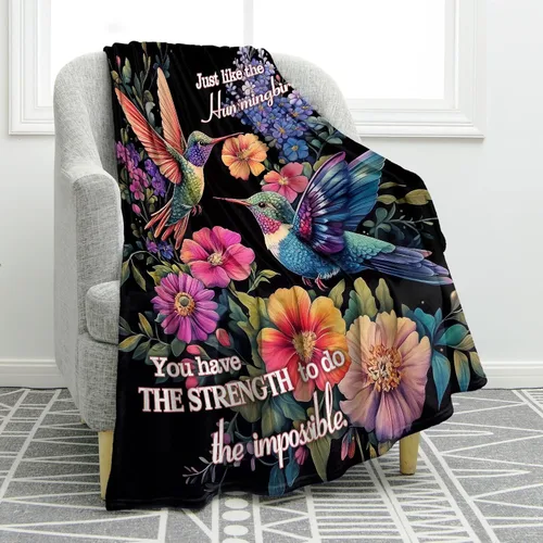 Miniatura 12 de Jekeno Manta con estampado de niña negra afroamericana con texto en inglés "I AM The Queen", regalos para mujeres, niños, niñas, amigas, decoración