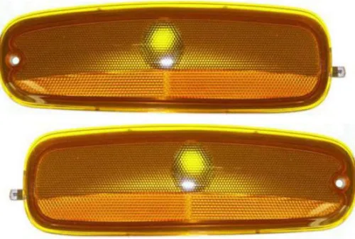 CarLights360: Para GMC Savana 2500 1996-2002 - Conjunto de luz de marcador lateral para conductor y pasajero, par de haz sellado, sustituye a Lado