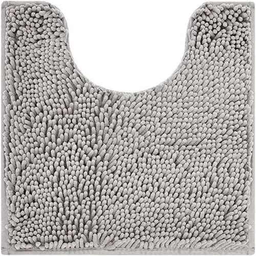 Miniatura 40 de Reyox Tapete de baño de felpilla, tapetes para inodoro en forma de U, tapete de baño de felpa suave, absorbente y peludo, tapete de contorno
