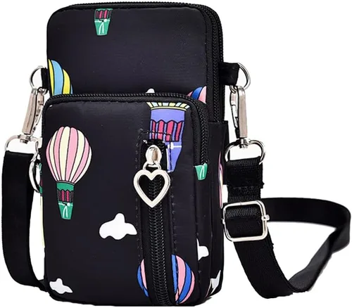 Miniatura 9 de Cartera para teléfono celular, bolsa cruzada para Samsung Galaxy S24 S23 Ultra S21 S22 S20 Plus Fe Note 20 A15 5G A25 A35 A05S A14 A13 A54 A71 Negro