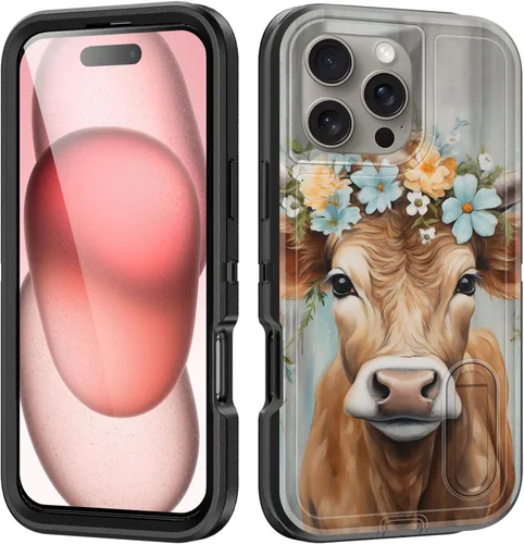 Miniatura 41 de Funda para iPhone Air con soporte integrado, a prueba de golpes, polvo y caídas, 3 capas, grado militar, funda protectora para iPhone Air de 6.5