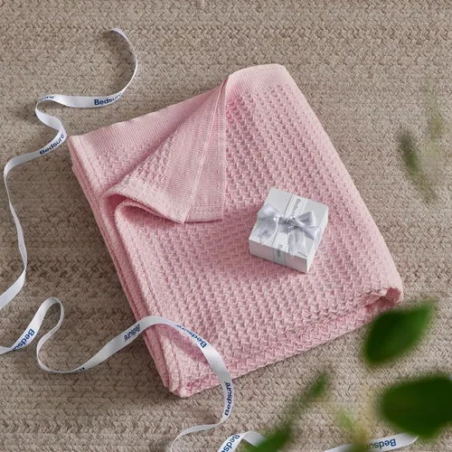 Miniatura 59 de Bedsure Gentlesoft - Manta de 100% algodón tamaño Twin XL para dormitorio universitario - Transpirable y suave, manta Twin de tejido waffle para 01