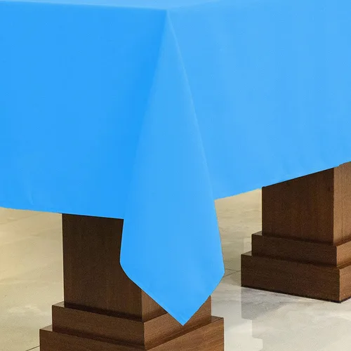 Miniatura 2 de Kadut Mantel rectangular (70 x 120 pulgadas), mantel rectangular caribeño para mesa de 6 u 8 pies, resistente, mantel a prueba de manchas