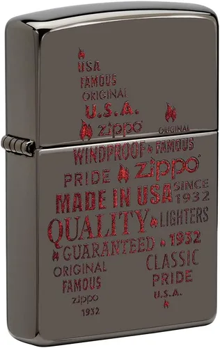 Miniatura 21 de Encendedores de llama Zippo plateado