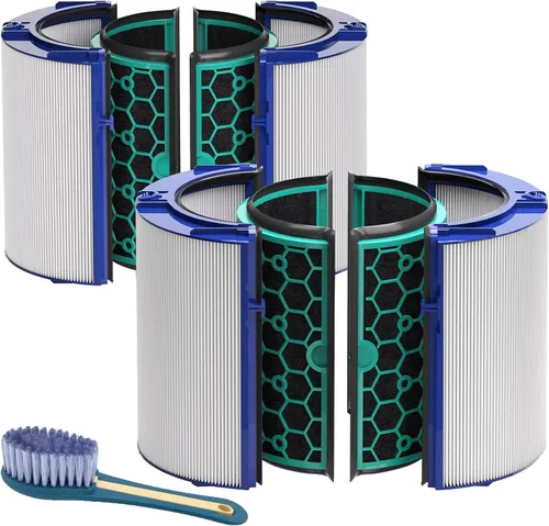 Miniatura 10 de Leemone Filtro de repuesto TP04 compatible con Dyson TP04 HP04 DP04 TP05 DP05 DP05, filtro de vidrio combinado de 360° y carbón activado