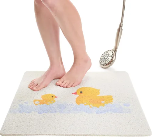 Miniatura 60 de Tapete de ducha antideslizante para bañera - Tapete de baño de lufa para baño - Tapete de baño de 40 x 16 pulgadas - Alfombra de baño antideslizante
