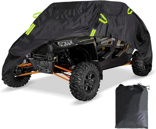 UTV Cover for CFMoto UForce 800 2014-2020, Heavy Duty All Weather Side by Side SXS Storage Cover Outdoor Rain Sun Dust Protection with Straps