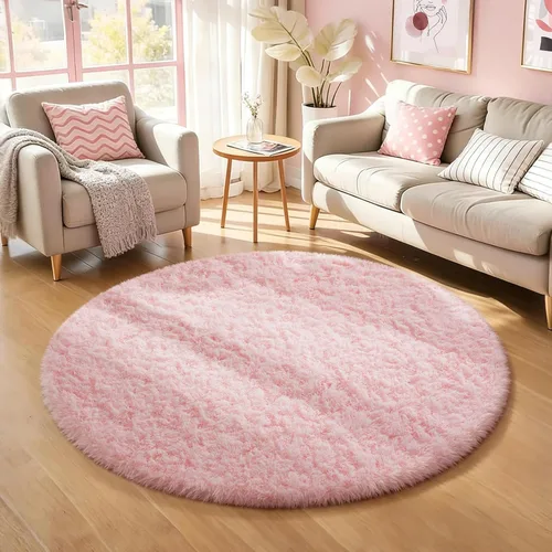 Miniatura 140 de Ophanie Alfombra Verde de Césped, Alfombras de Área para Dormitorio, Alfombra Shag Esponjosa de 4x6 pies, Suave Peluda Afelpada Linda para Niños 7