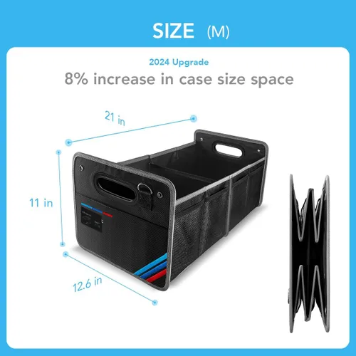 Miniatura 6 de Organizador de maletero de coche, impermeable, plegable, portátil, multiusos, caja de almacenamiento, organizador de bolsa de comestibles