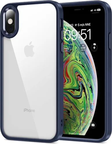 Miniatura 107 de HOOMIL Funda para iPhone 7 Plus/iPhone 8 Plus de 5.5 pulgadas, no amarillea, protección contra caídas, cubierta trasera dura transparente