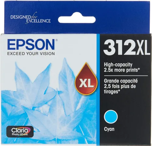 Miniatura 4 de Epson T312 Claria Photo HD - Tinta de alta capacidad magenta claro -Cartucho (T312XL620-S) T312 Claria Photo HD -Tinta Cian de alta capacidad