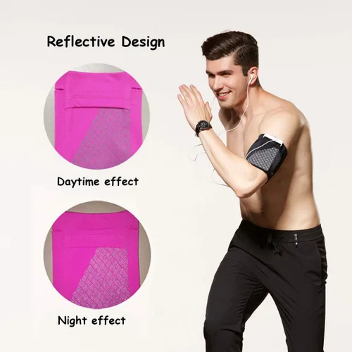 Miniatura 4 de Brazalete deportivo para correr, ligero, multiusos, para el brazo, con soporte para el brazo, cómoda funda para el brazo del teléfono, para hacer